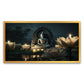 Eternal Enlightenment Lord Buddha Meditating Floating Frame Canvas Wall Painting