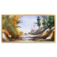 Walk in the Woods: A Journey Through Lush Greenery Canvas Painting